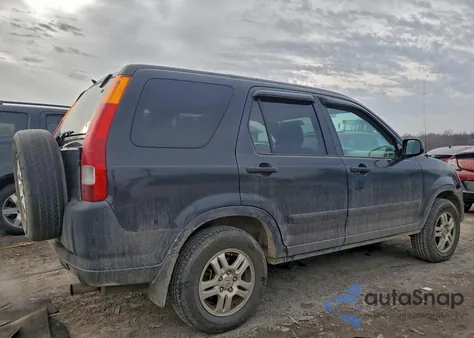 2004 Honda Cr-V Ex из США, поврежденный, VIN SHSRD78804U211648